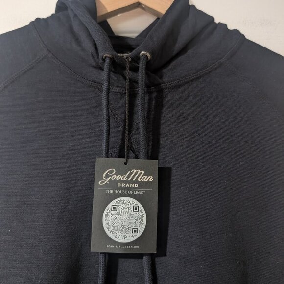 Good Man Brand | Legend Soft Slub Hoodie In Sky Captain Navy (Large) - Picture 7 of 10